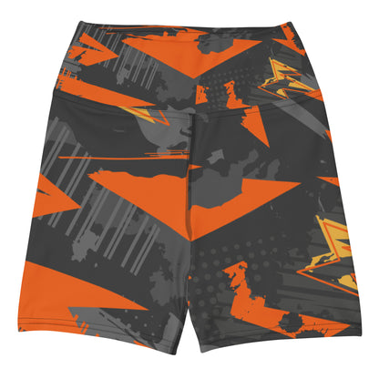 Chromatic Angles Yoga Shorts