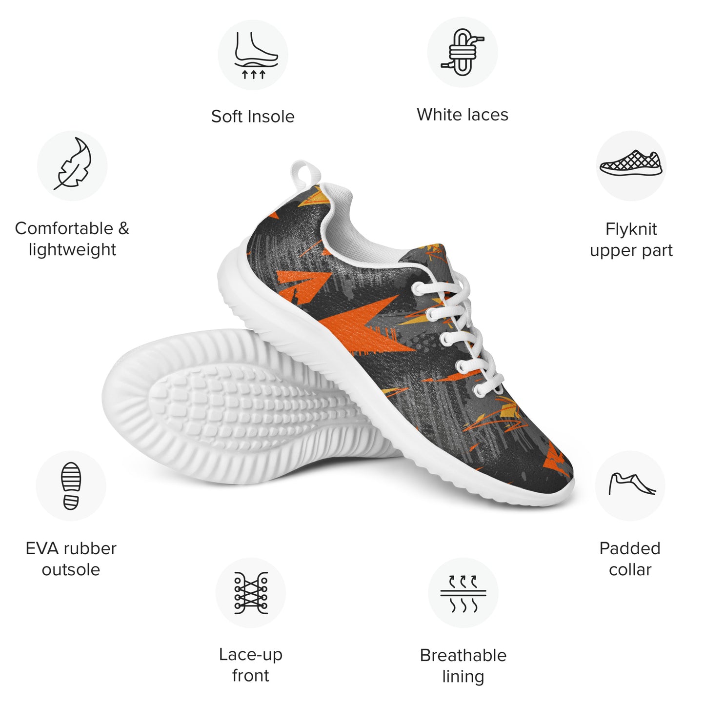 Chromatic Angles Men’s athletic shoes