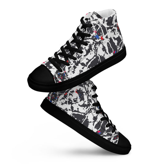 Black Spot Harmony Men’s high top canvas shoes