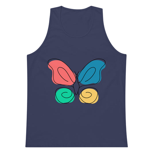 Customisable design Men’s premium tank top