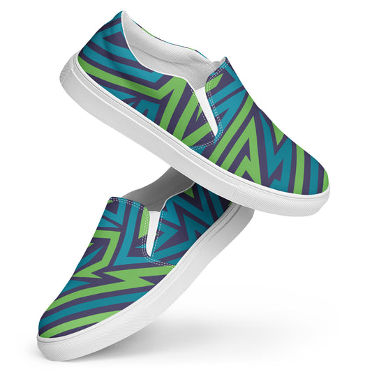 Ocean Breeze Men’s slip-on canvas shoes