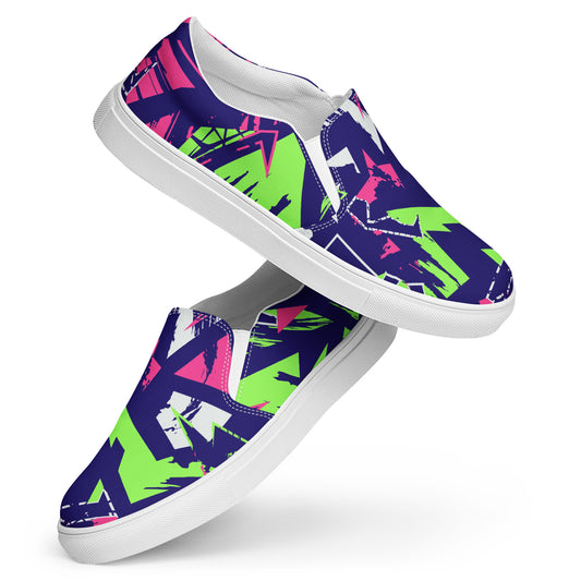 Pastel Marine Men’s slip-on canvas shoes