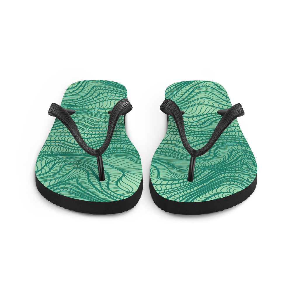 waves pattern Flip-Flops