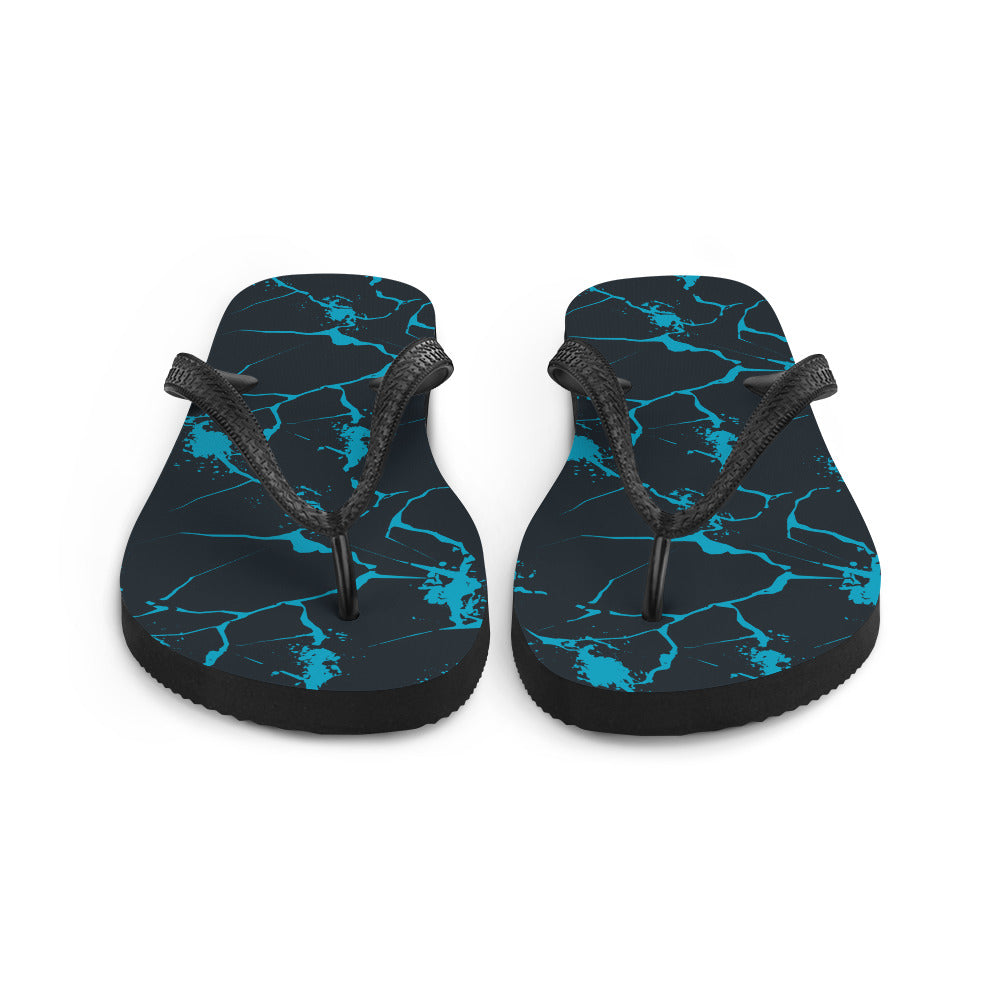 Nautical Waves Flip-Flops