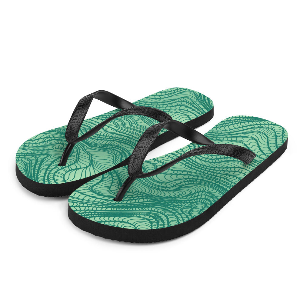 waves pattern Flip-Flops