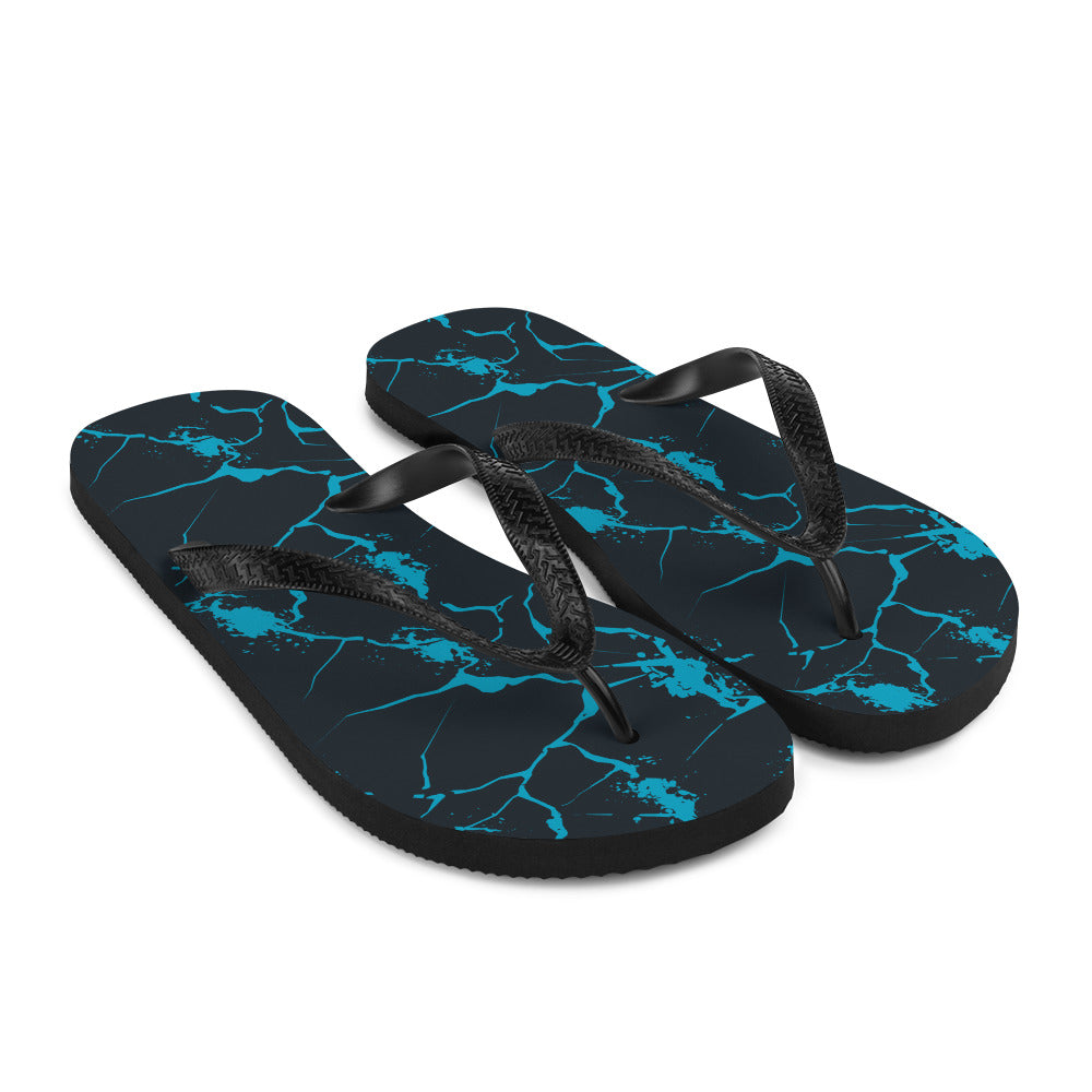 Nautical Waves Flip-Flops