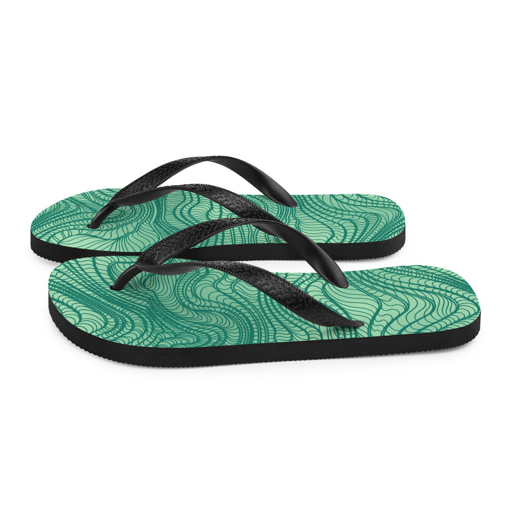 waves pattern Flip-Flops