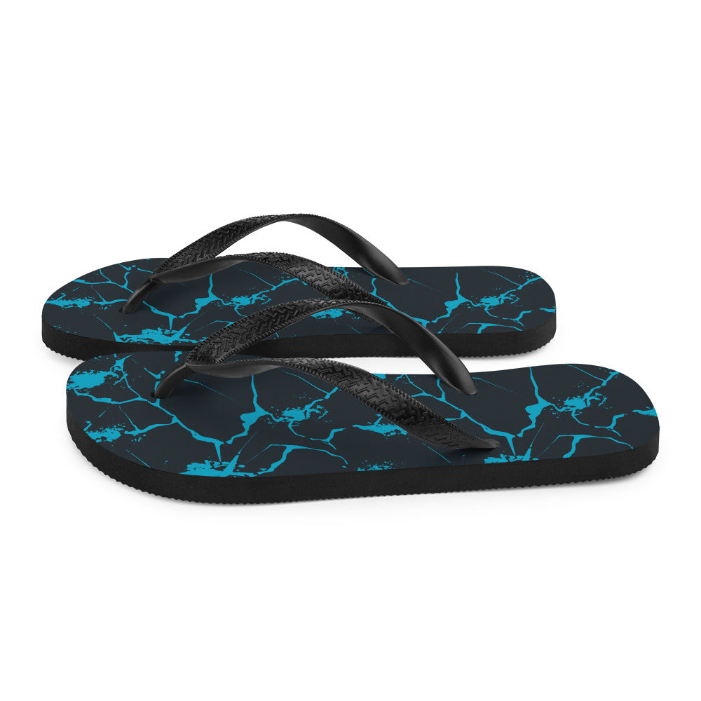 Nautical Waves Flip-Flops