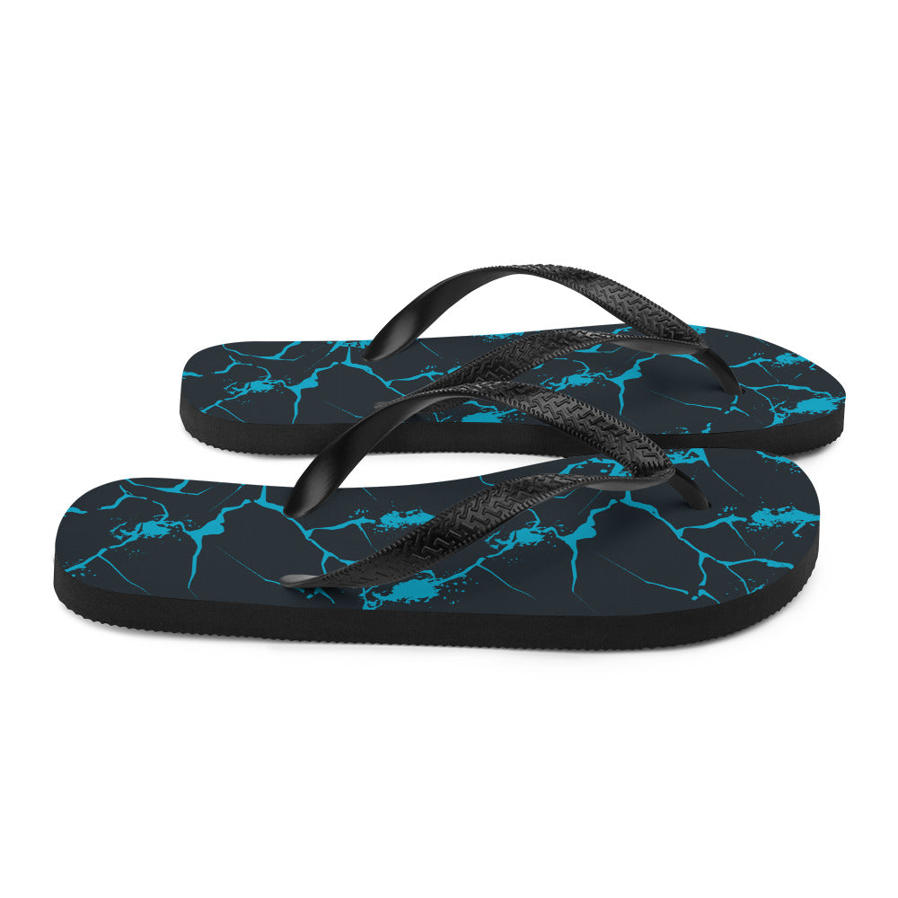 Nautical Waves Flip-Flops