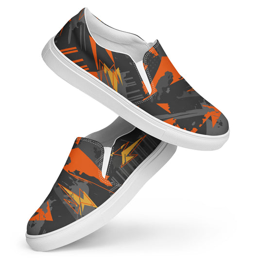 Chromatic Angles Women’s slip-on canvas shoes