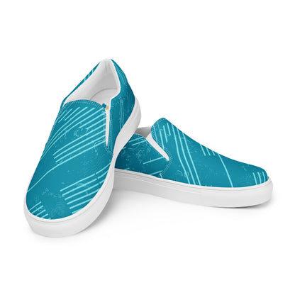 Refreshing and Tranquil Women’s slip-on canvas shoes